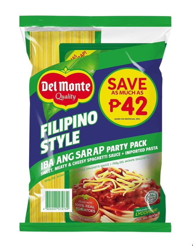 Del Monte Spaghetti Party Pack Filipino Style 1.6kg