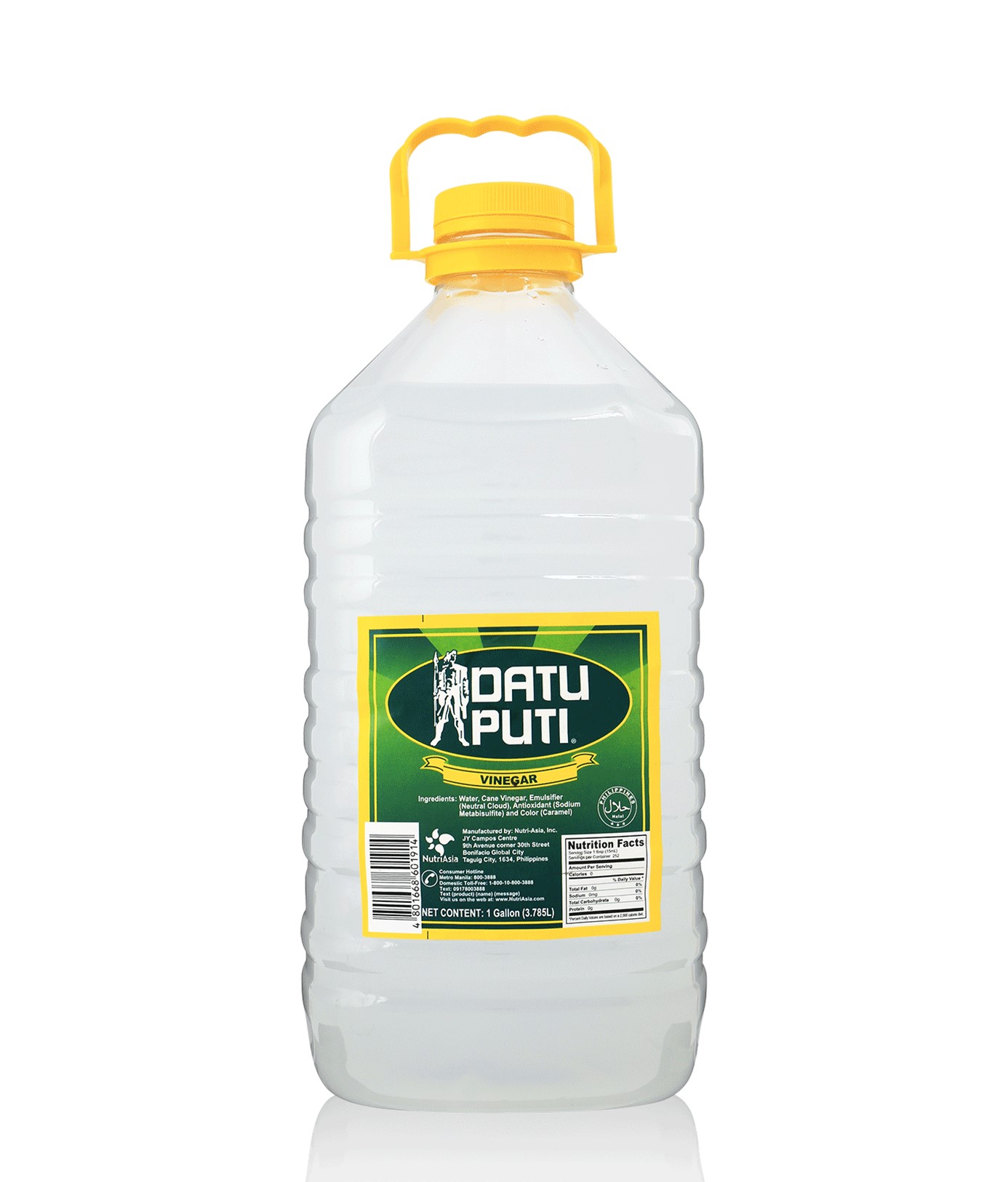 Datu Puti Vinegar 1 Gallon (3.785L)
