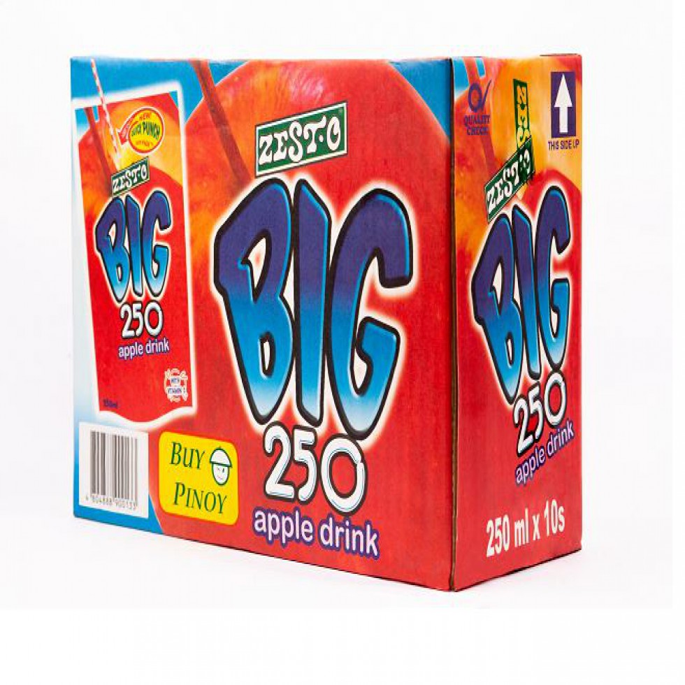 Big 250 Juice Apple 250mL 10's