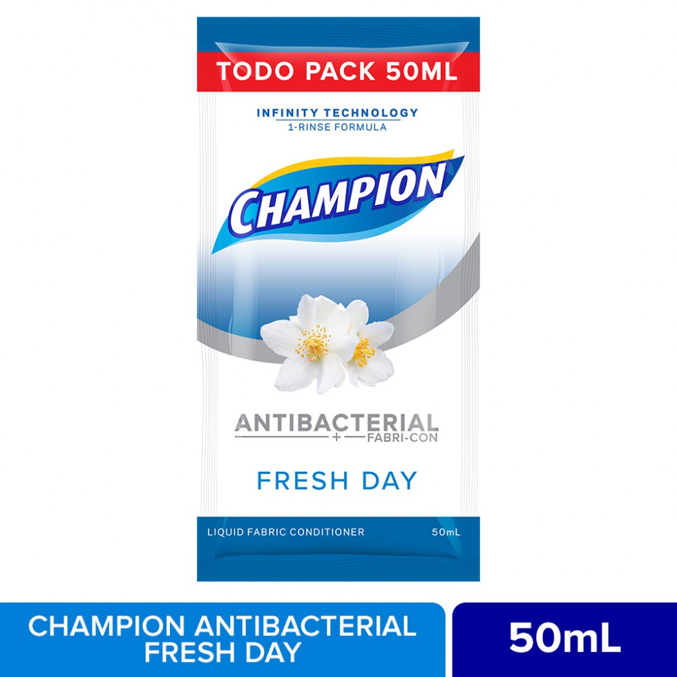 Champion Fabric Conditoner Blue Infinity 50mL 12's